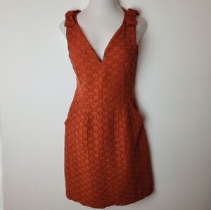 Anthropologie Tabitha Rust Sheath Dress 6